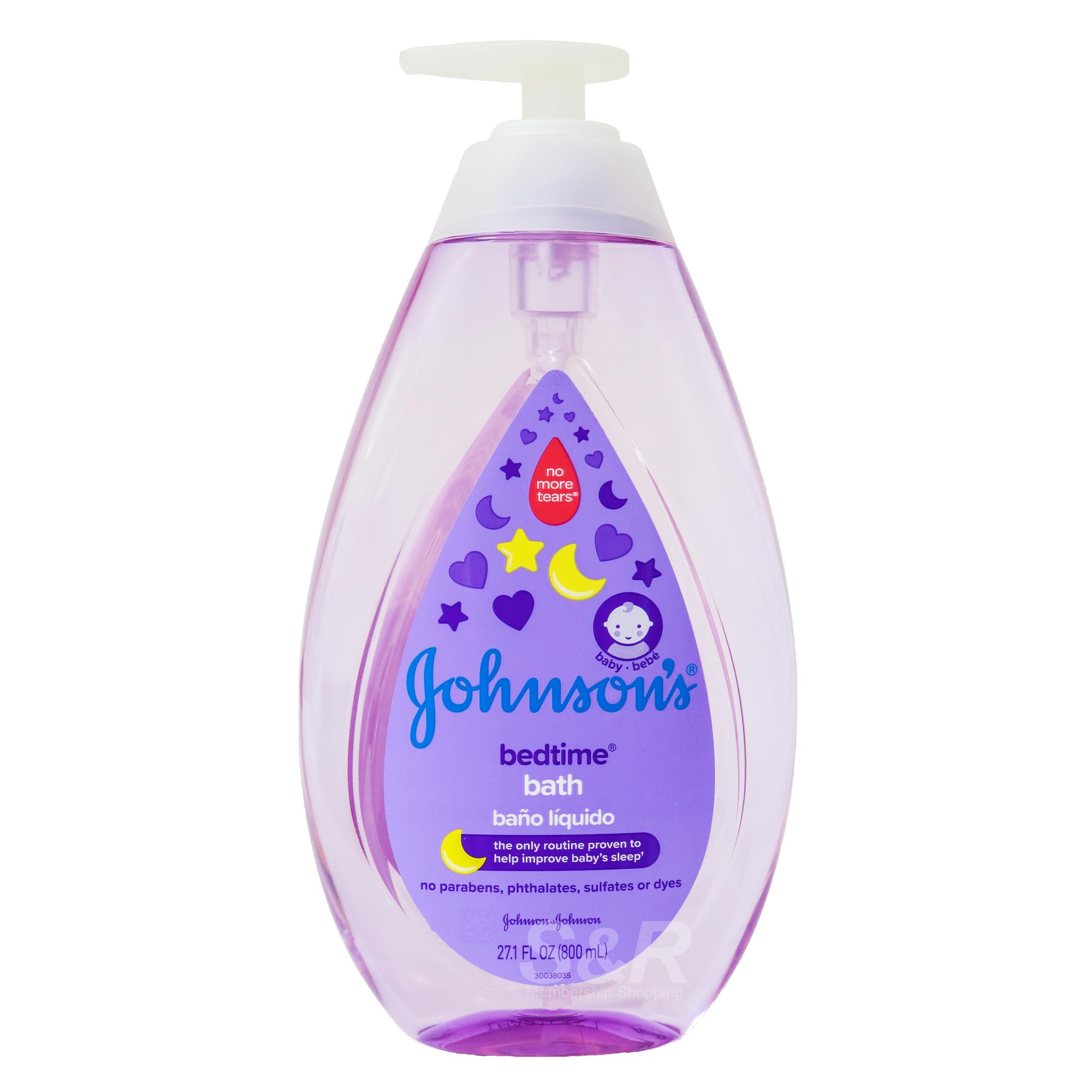 Johnson's Baby Bedtime Body Wash 800mL